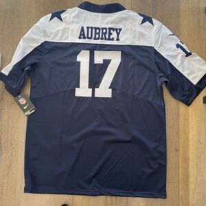 NEW NFL Dallas Cowboys #17 "Aubrey" Jersey Men XL